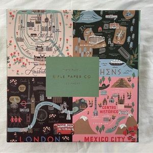 RIFLE PAPER CO Maps Puzzle NIB ✈️ 500 pieces